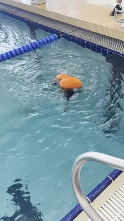 Pool buoyancy test